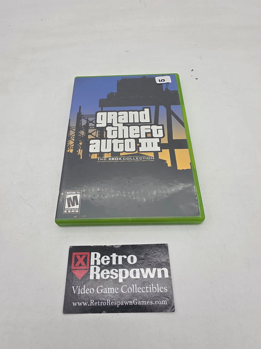 Grand Theft Auto III - Xbox (Complete)