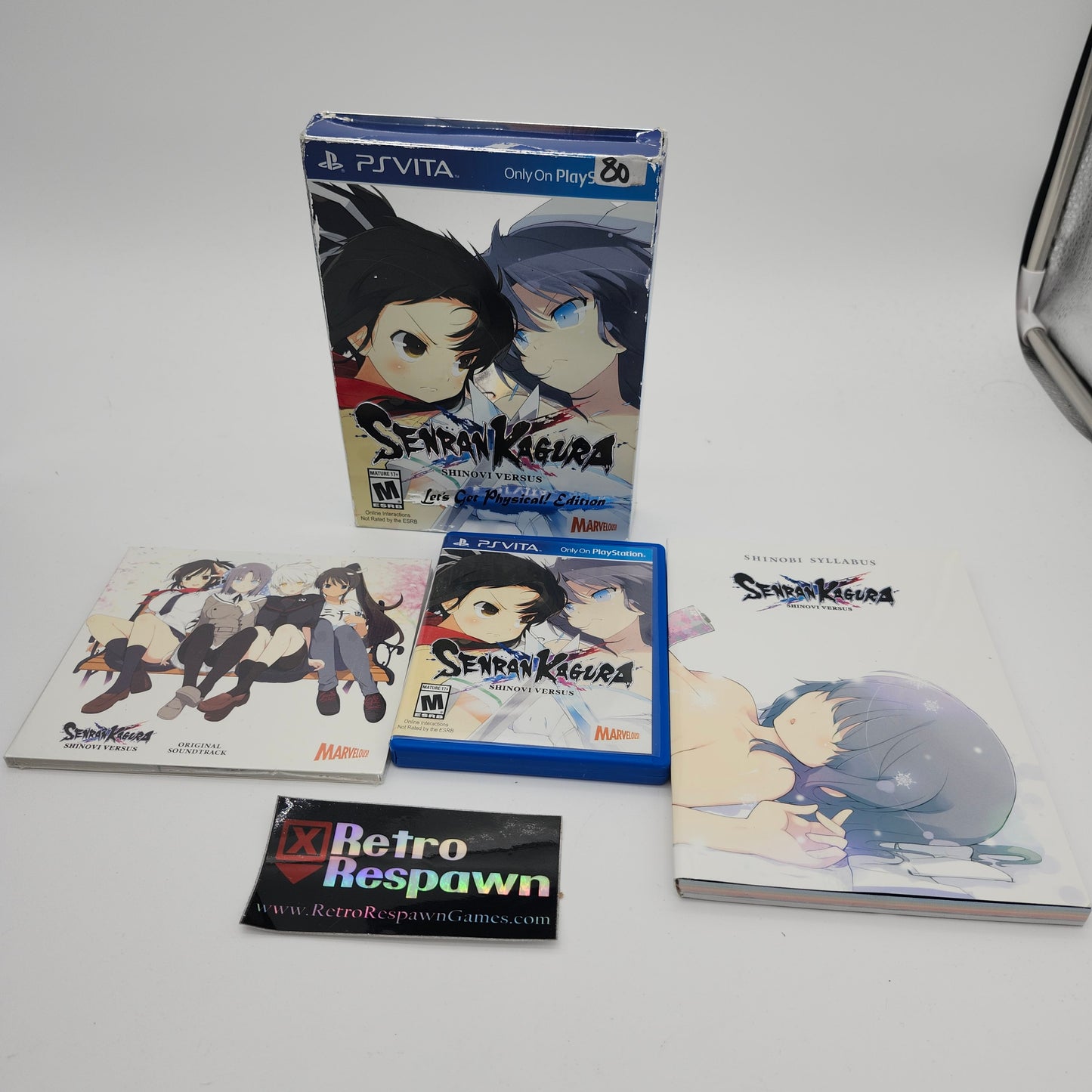 Senran Kagura Shinovi Versus [Let's Get Physical Edition] - Playstation Vita (Complete)