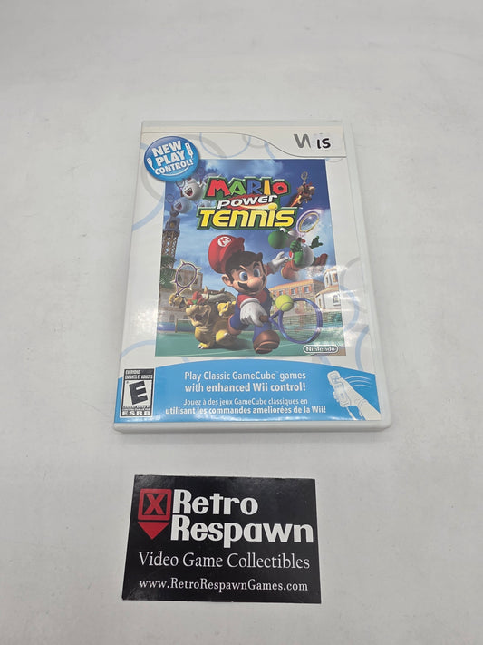 New Play Control: Mario Power Tennis - Wii (Complete)