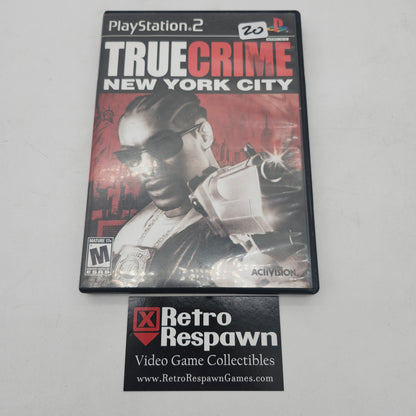 True Crime New York City - Playstation 2 (Complete)