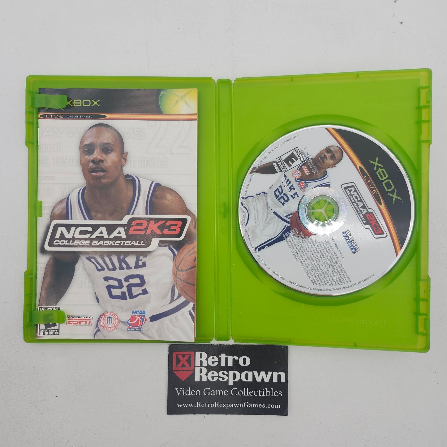 NCAA College Basketball 2K3 - Xbox (Complete)