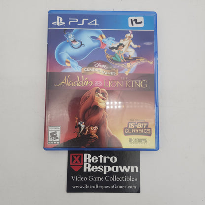 Disney Classic Games: Aladdin and The Lion King - Playstation 4 (Complete)