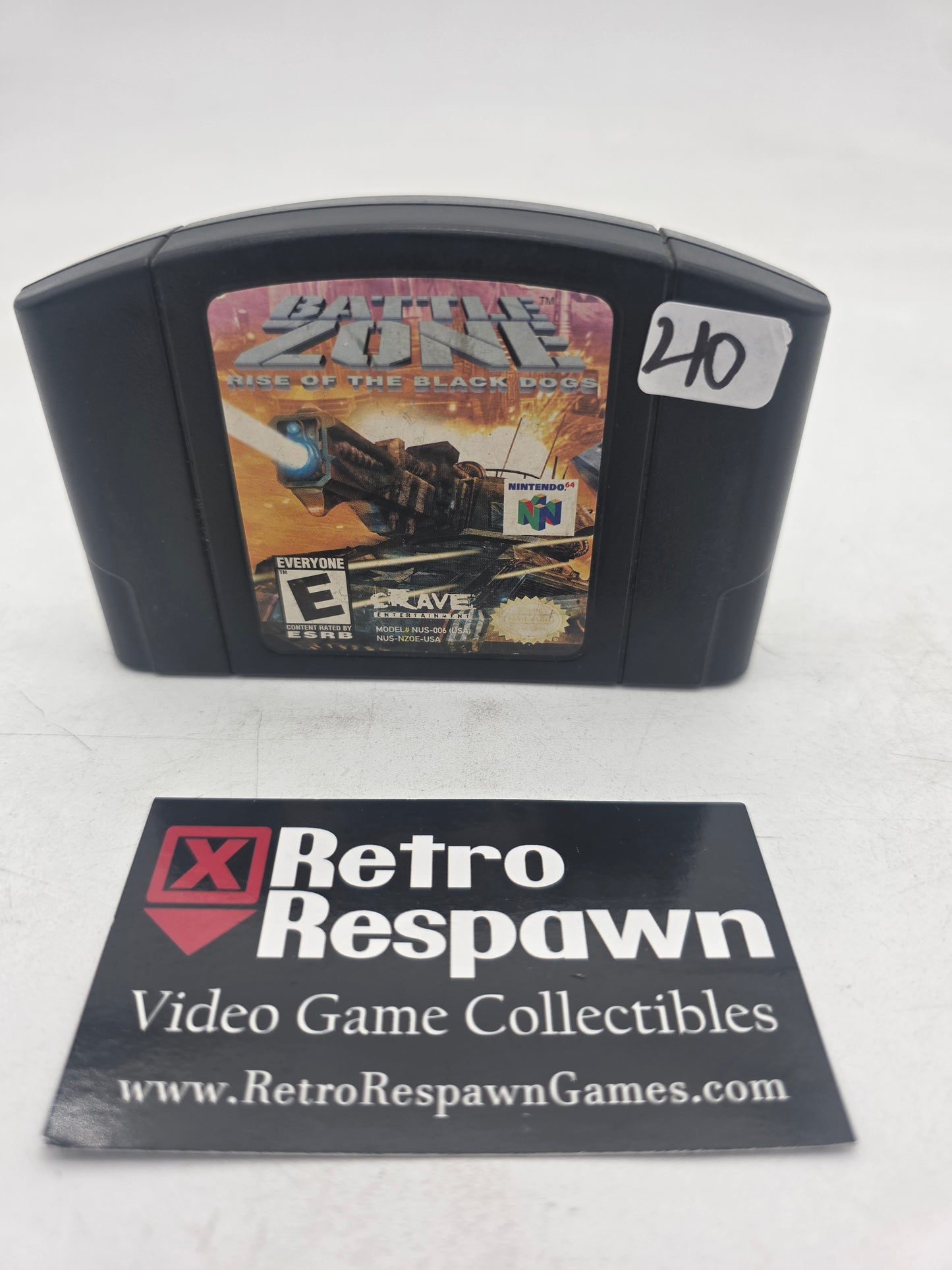 Battlezone: Rise of the Black Dogs - Nintendo 64 (Game Only)