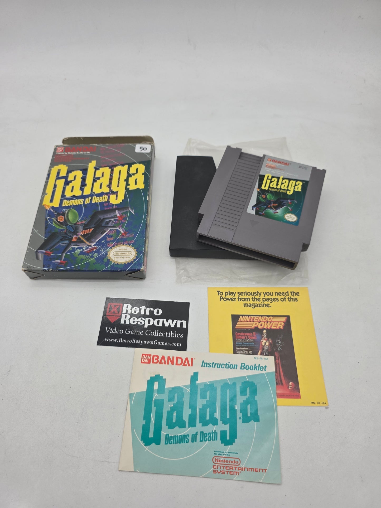 Galaga: Demons of Death - NES (Complete)