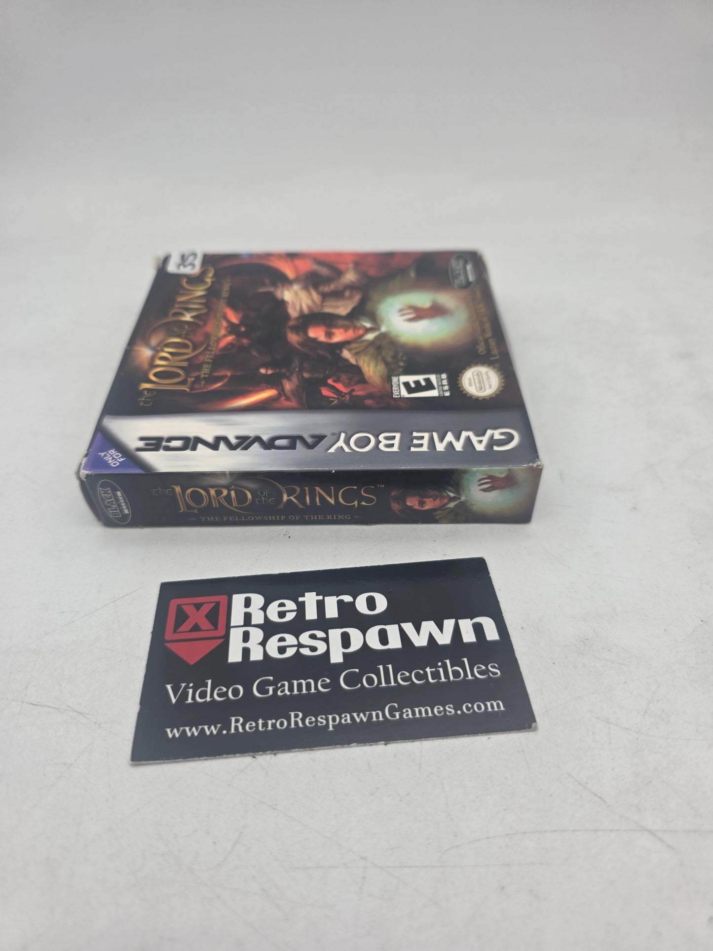 Lord of the Rings Fellowship of the Ring - GameBoy Advance (Complete)