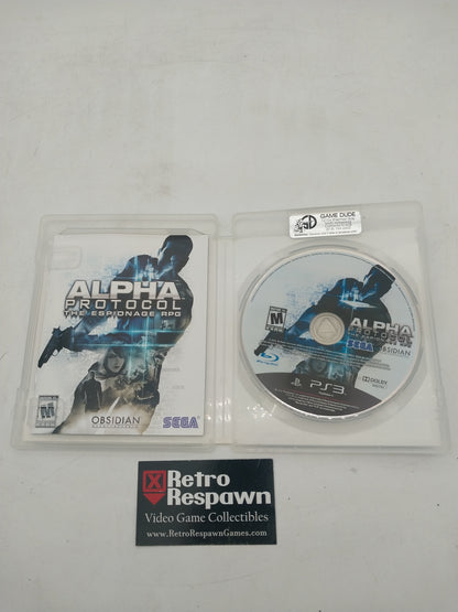 Alpha Protocol - Playstation 3 (Complete)