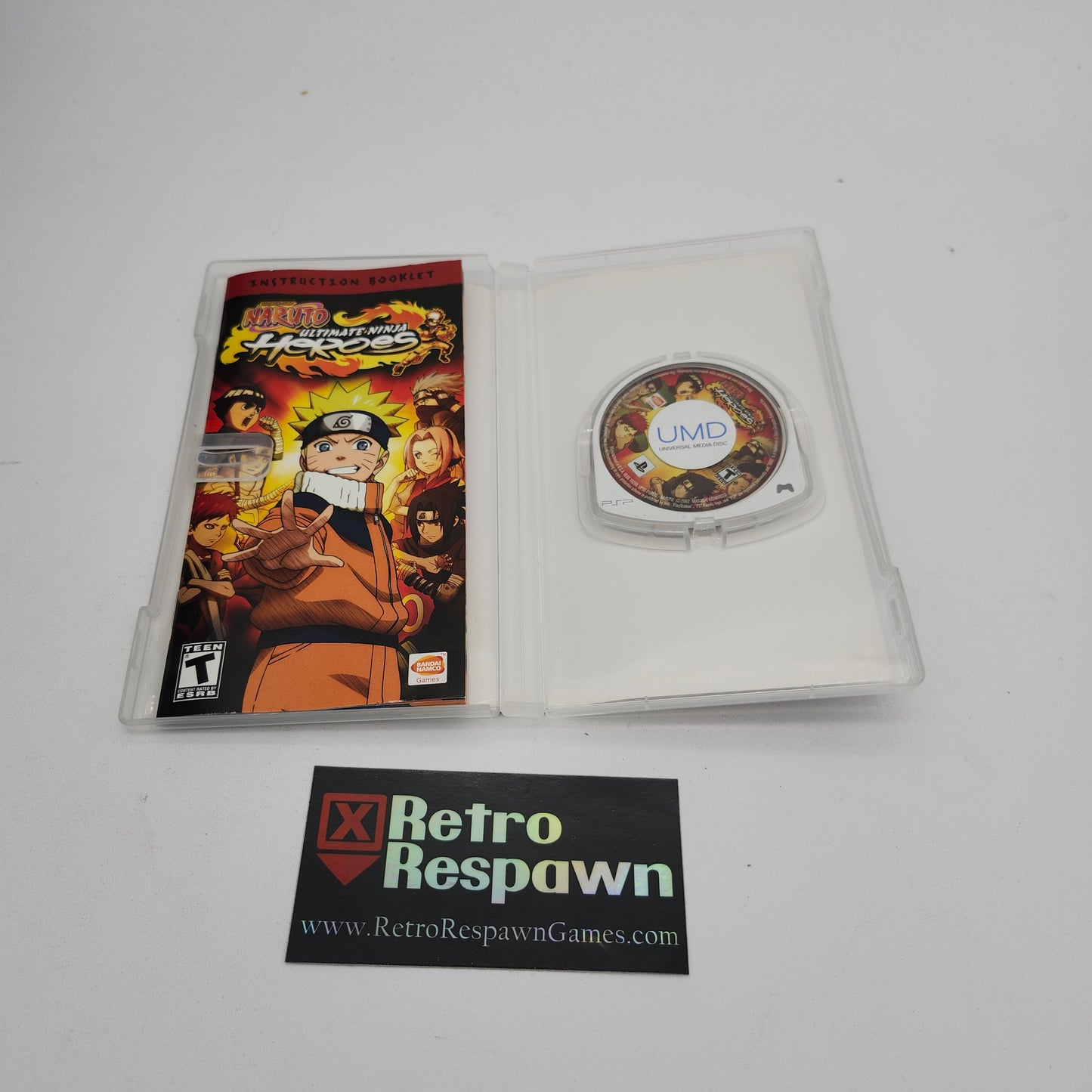 Naruto Ultimate Ninja Heroes - PSP (Complete)