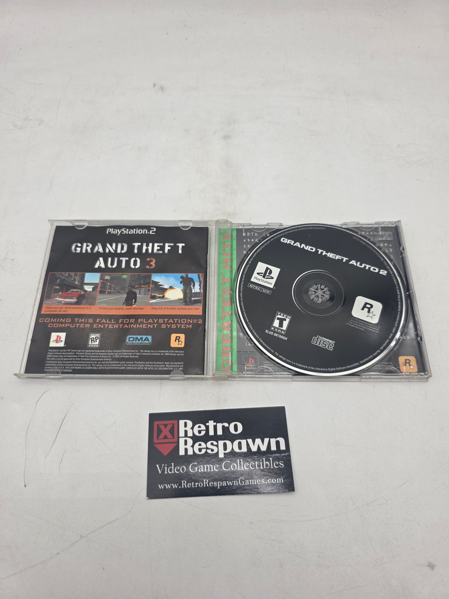 Grand Theft Auto 2 [Greatest Hits] - Playstation (Complete)