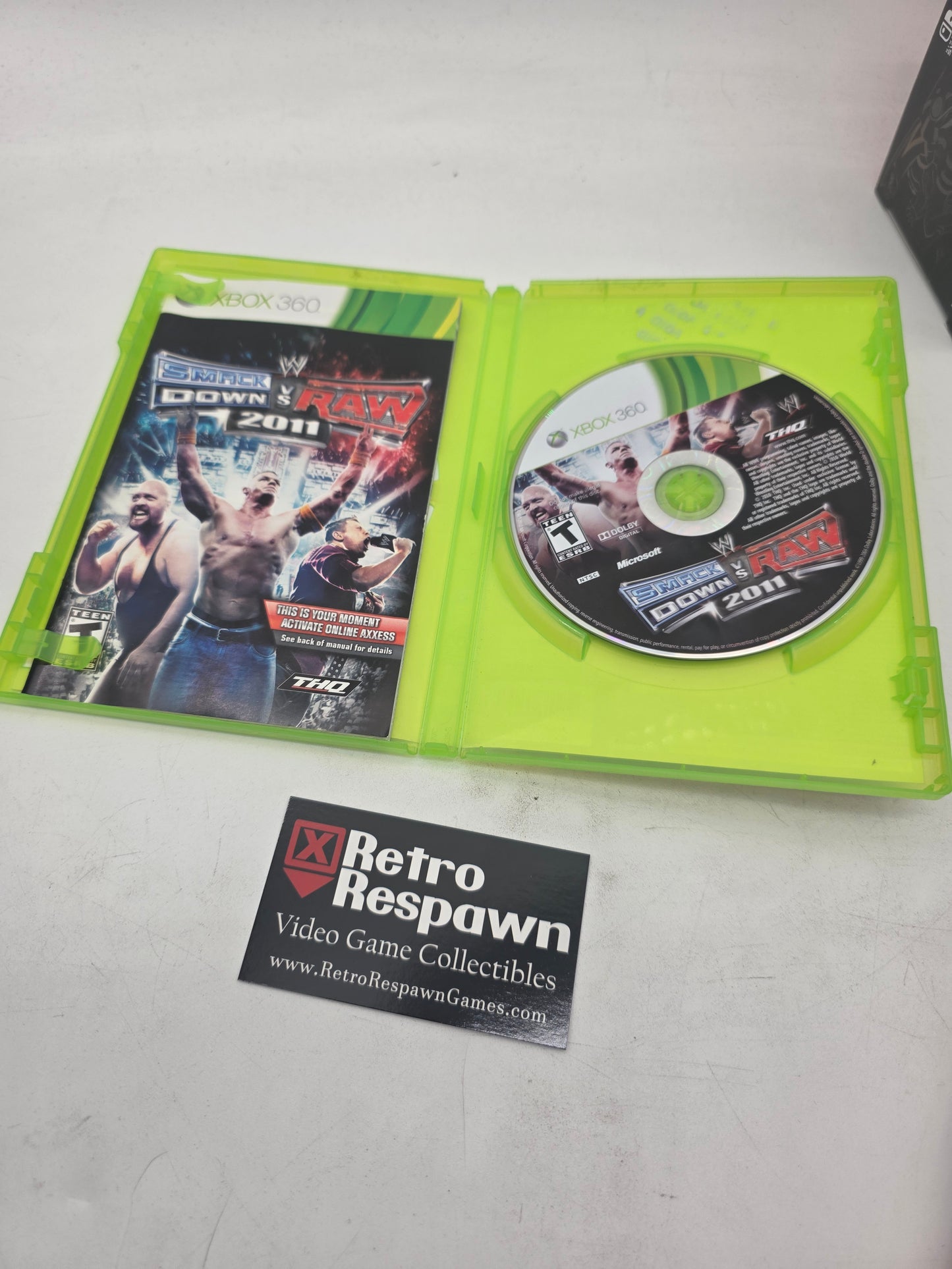 WWE Smackdown vs. Raw 2011 - Xbox 360 (Complete)