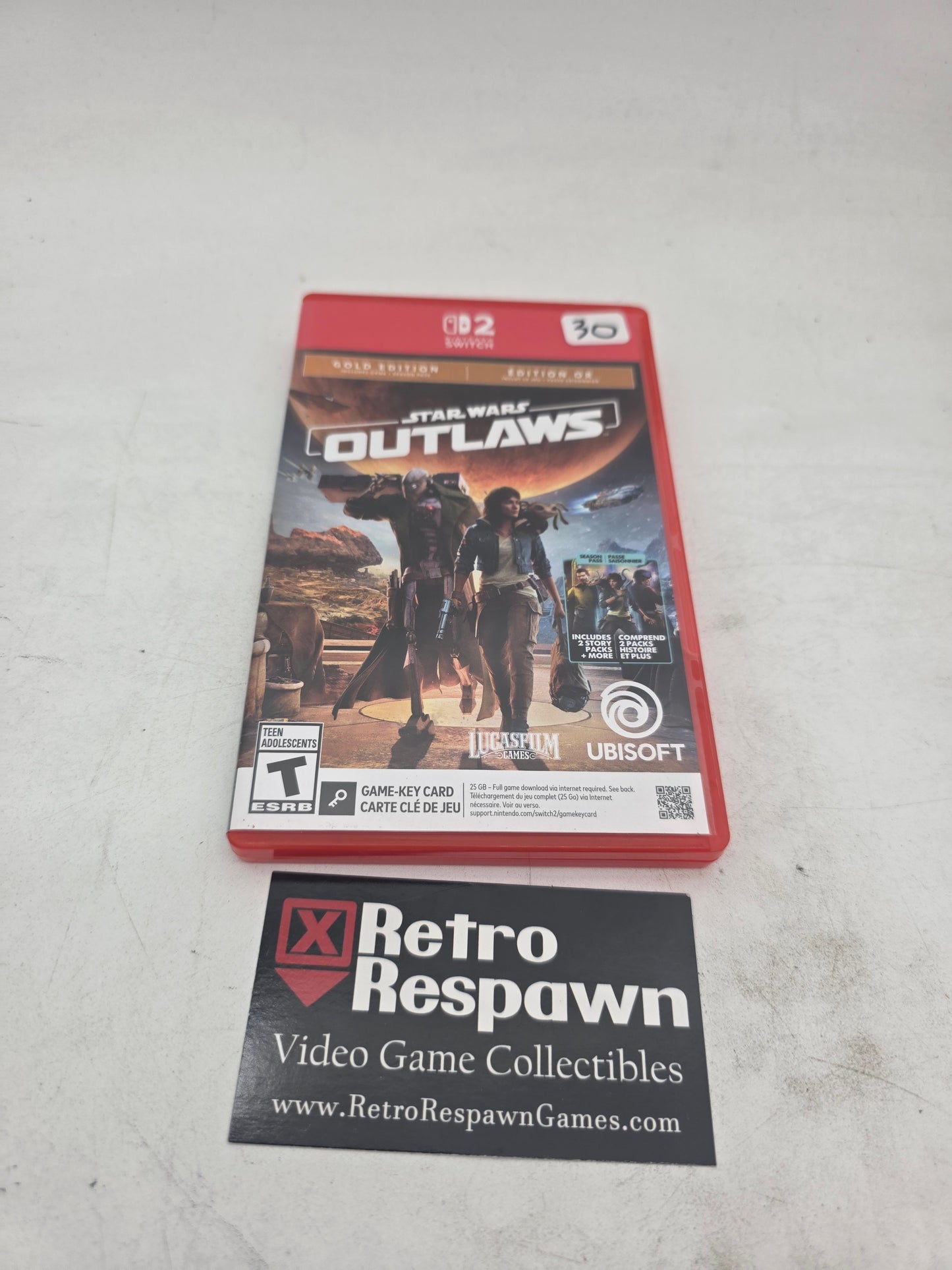 Star Wars Outlaws Gold Edition - Nintendo Switch 2 (Complete)