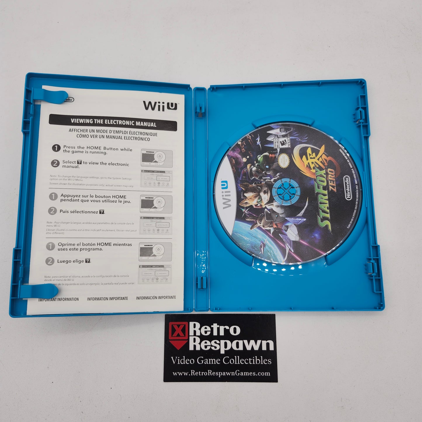 Star Fox Zero - Wii U (Complete)