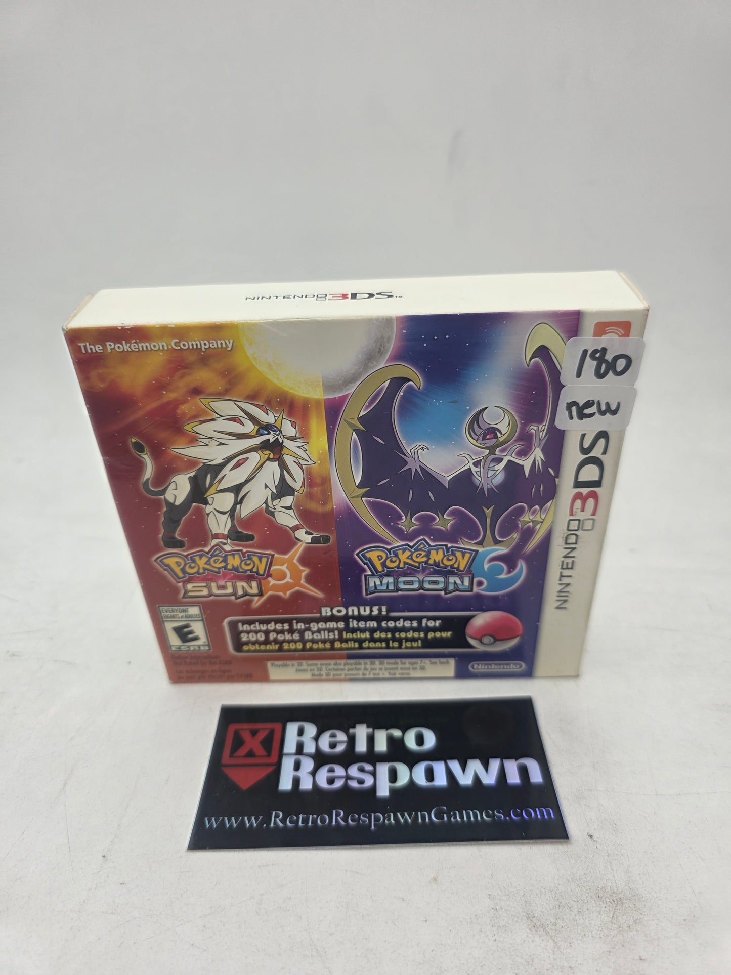 Pokemon Sun & Pokemon Moon Dual Pack - Nintendo 3DS (Sealed)