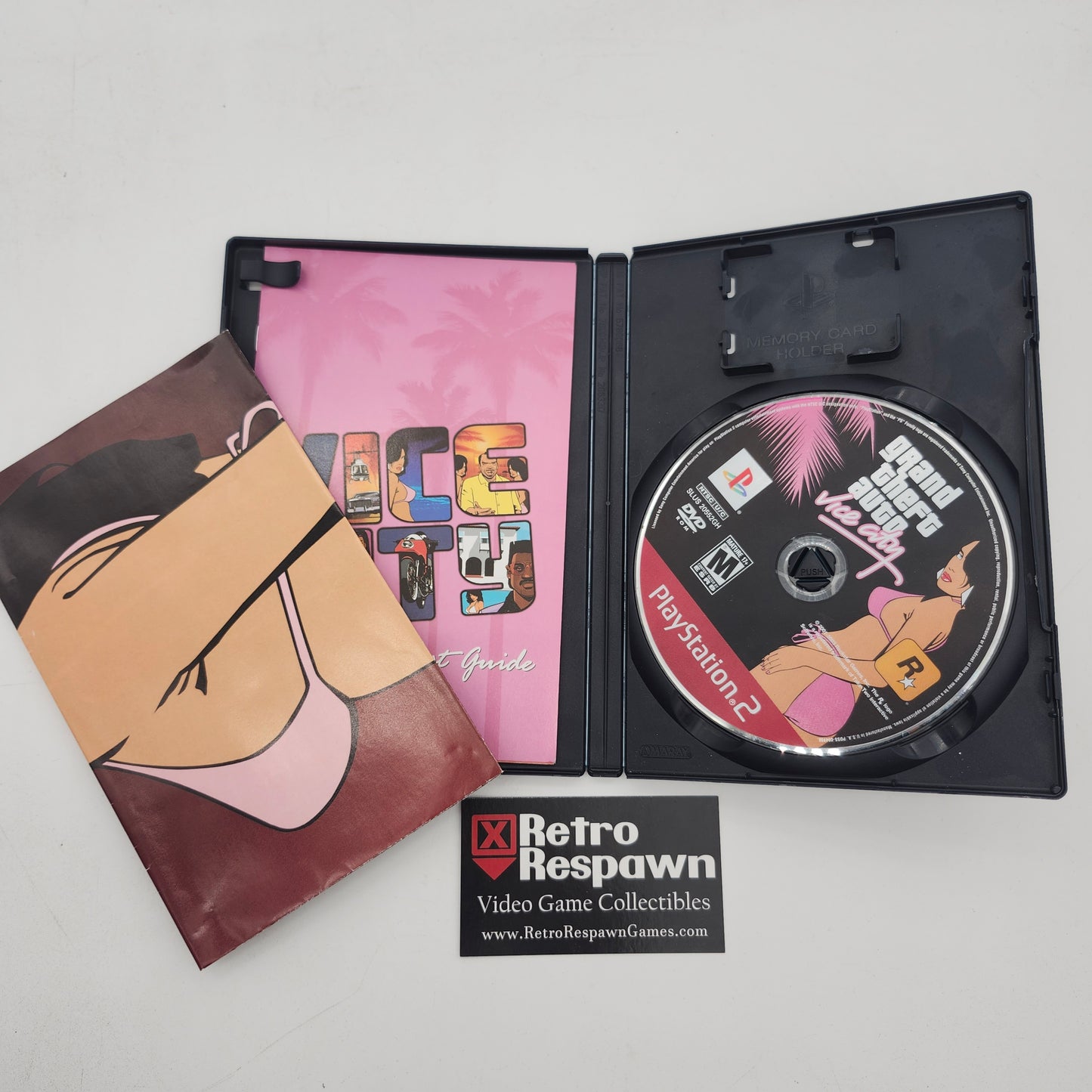 Grand Theft Auto Vice City [Greatest Hits] - Playstation 2 (Complete With Map)