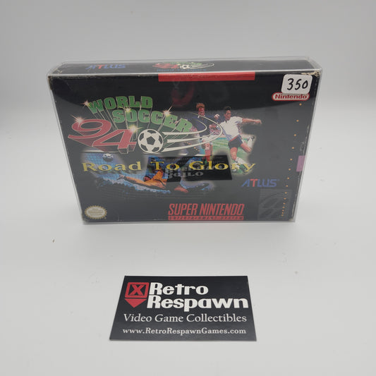 World Soccer 94 Road to Glory - Super Nintendo (Complete)