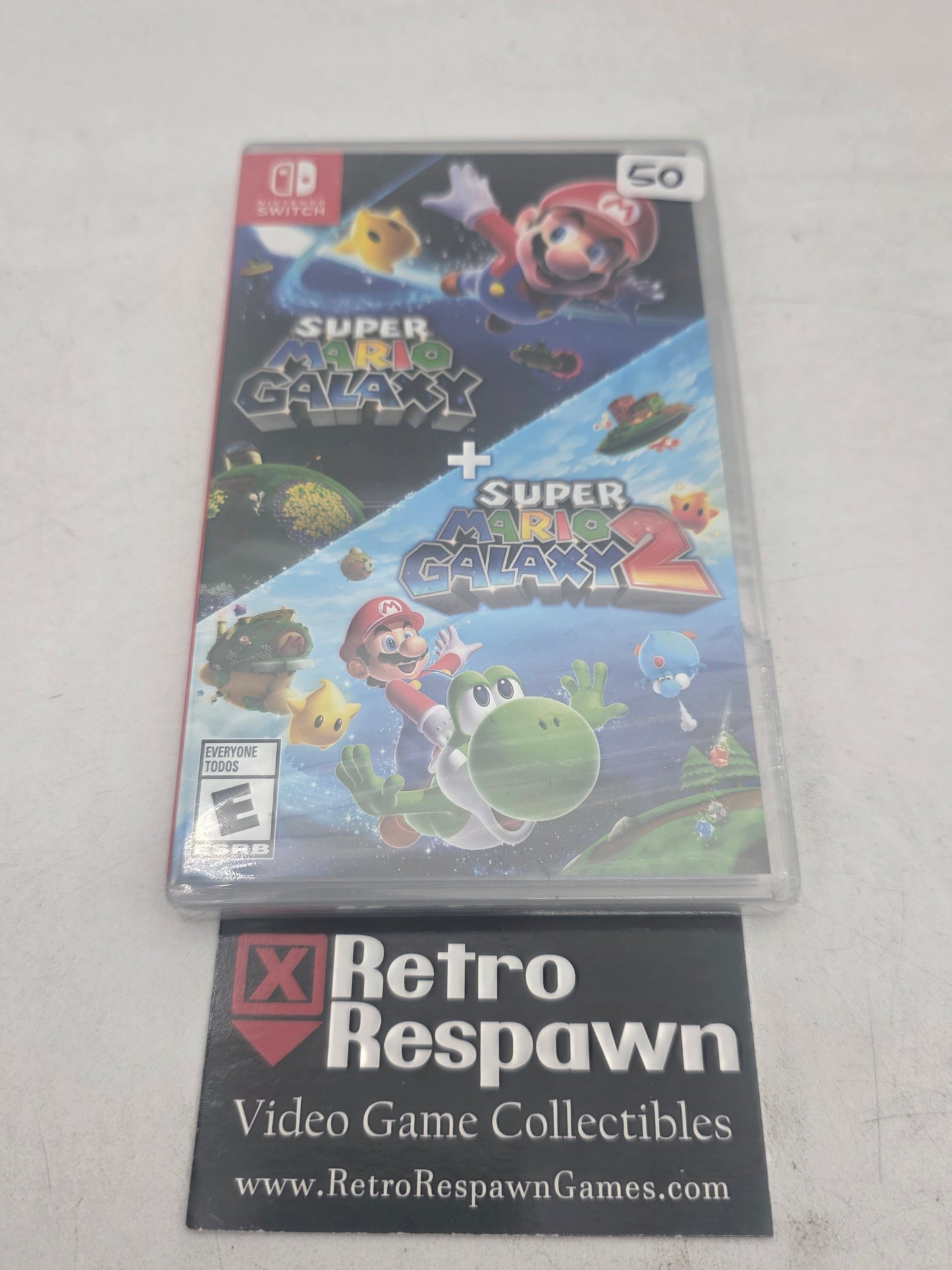 Super Mario Galaxy + Super Mario Galaxy 2 - Nintendo Switch (Sealed)
