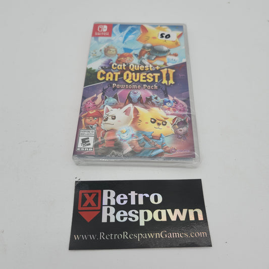 Cat Quest + Cat Quest II Pawsome Pack - Nintendo Switch (Sealed)