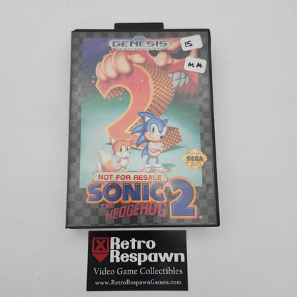 Sonic the Hedgehog 2 [Not for Resale] - Sega Genesis (Missing Manual)
