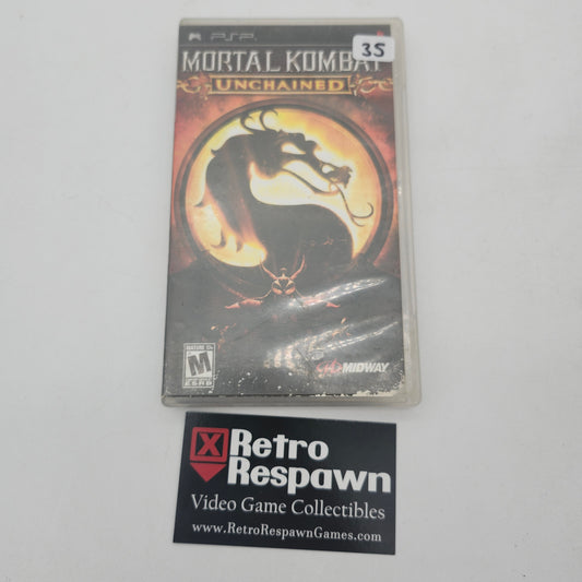 Mortal Kombat Unchained - PSP (Complete)