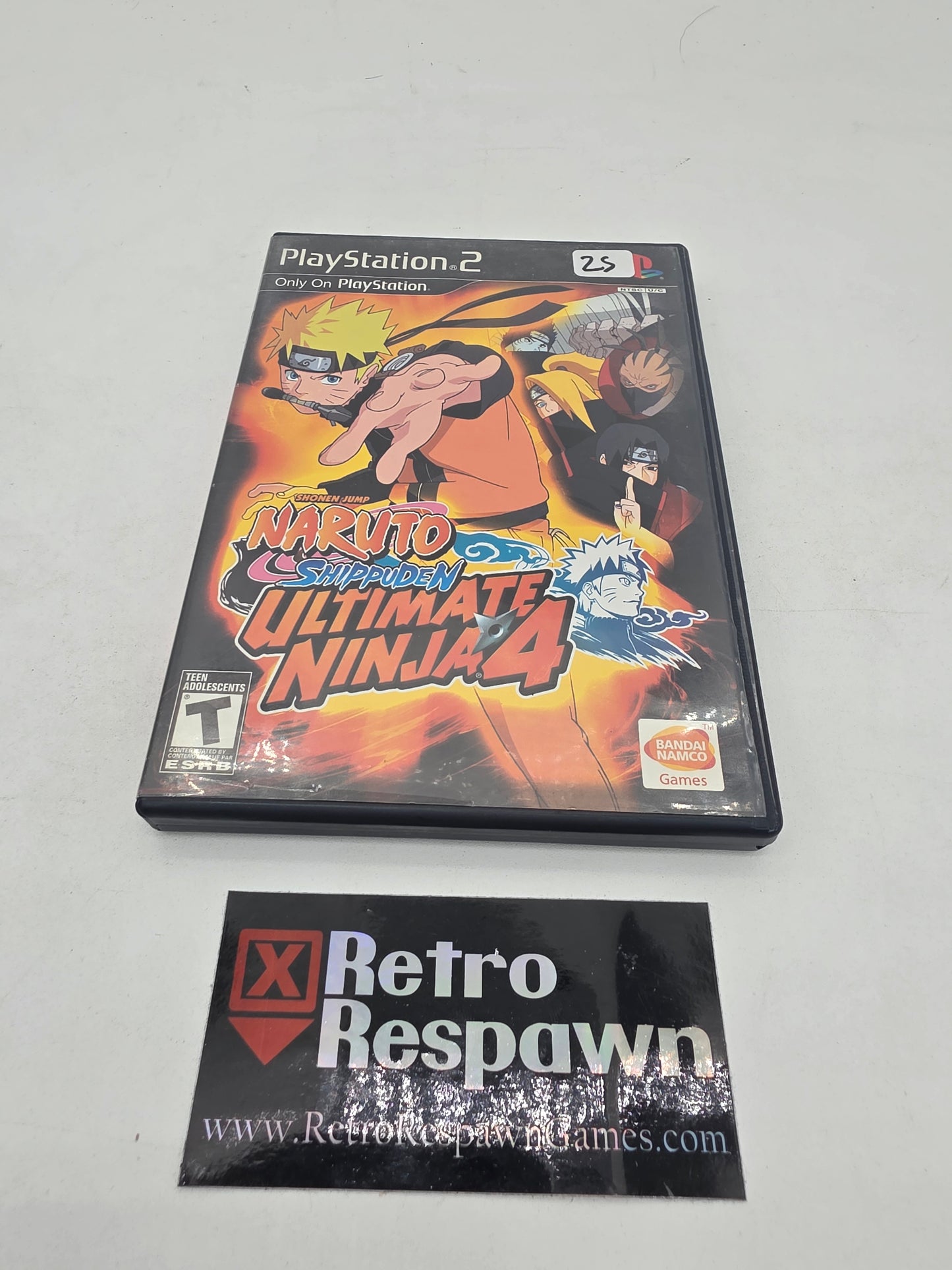 Ultimate Ninja 4: Naruto Shippuden - Playstation 2 (Complete)