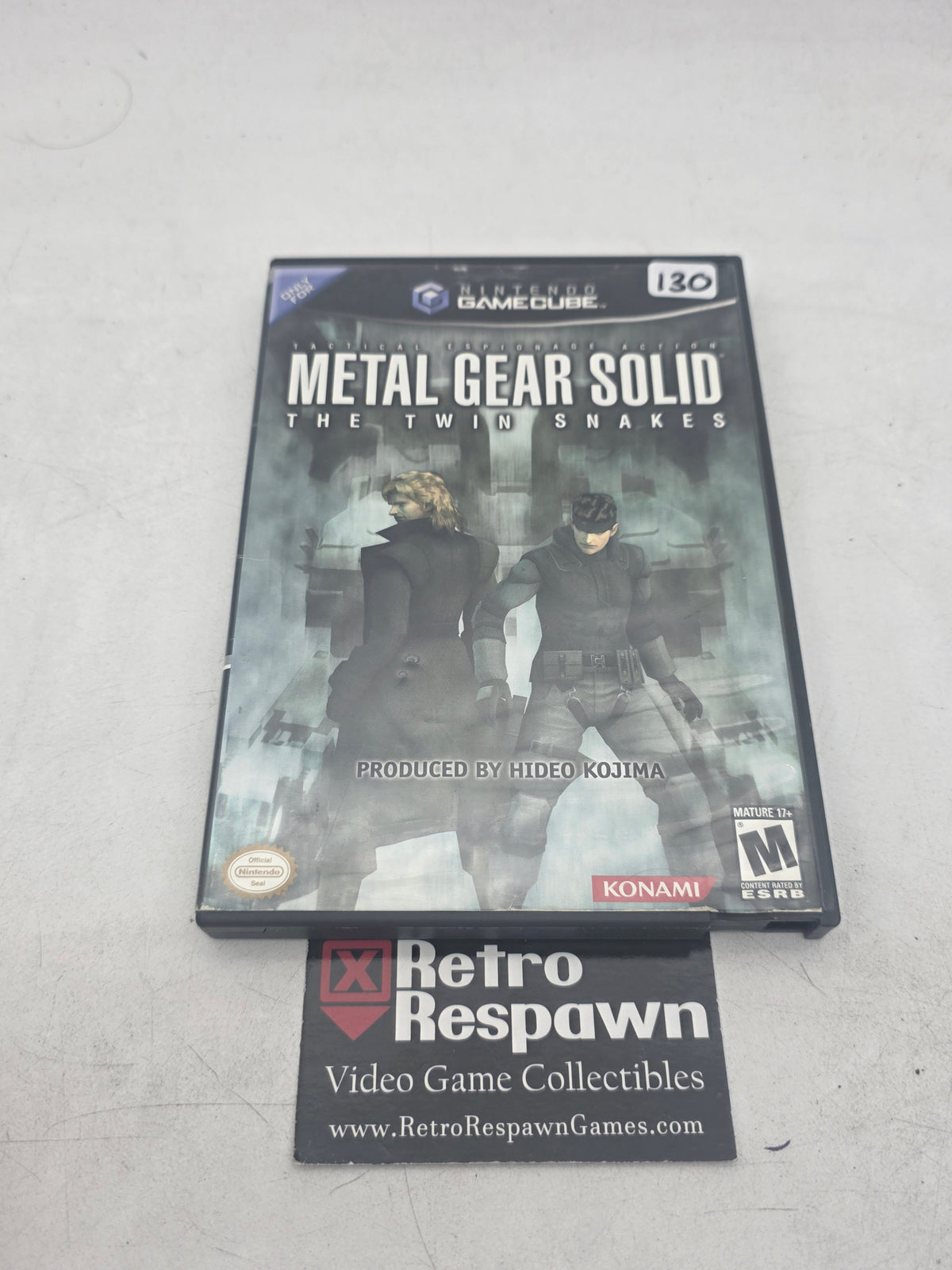 Metal Gear Solid Twin Snakes - Gamecube (Complete)