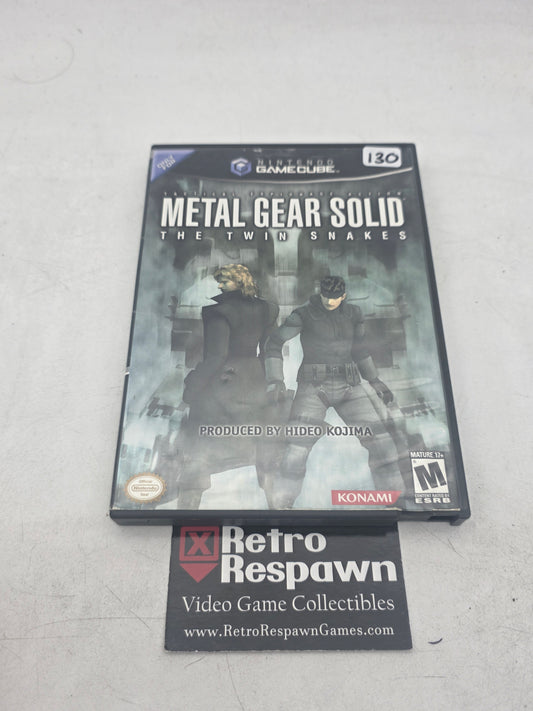 Metal Gear Solid Twin Snakes - Gamecube (Complete)