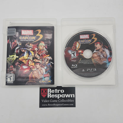 Marvel Vs. Capcom 3: Fate of Two Worlds - Playstation 3 (Complete)