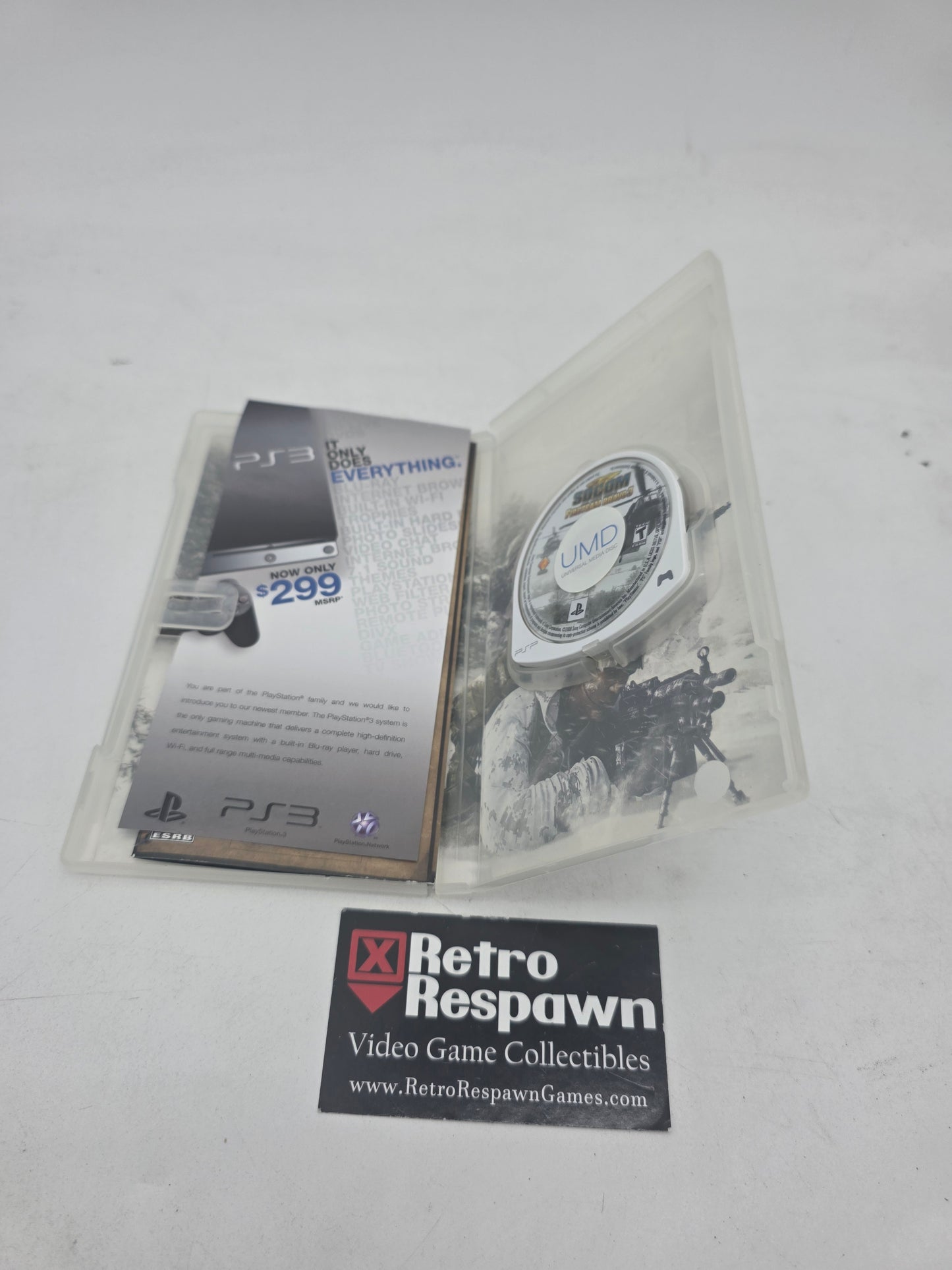 SOCOM US Navy Seals Fireteam Bravo 3 - PSP (Complete)