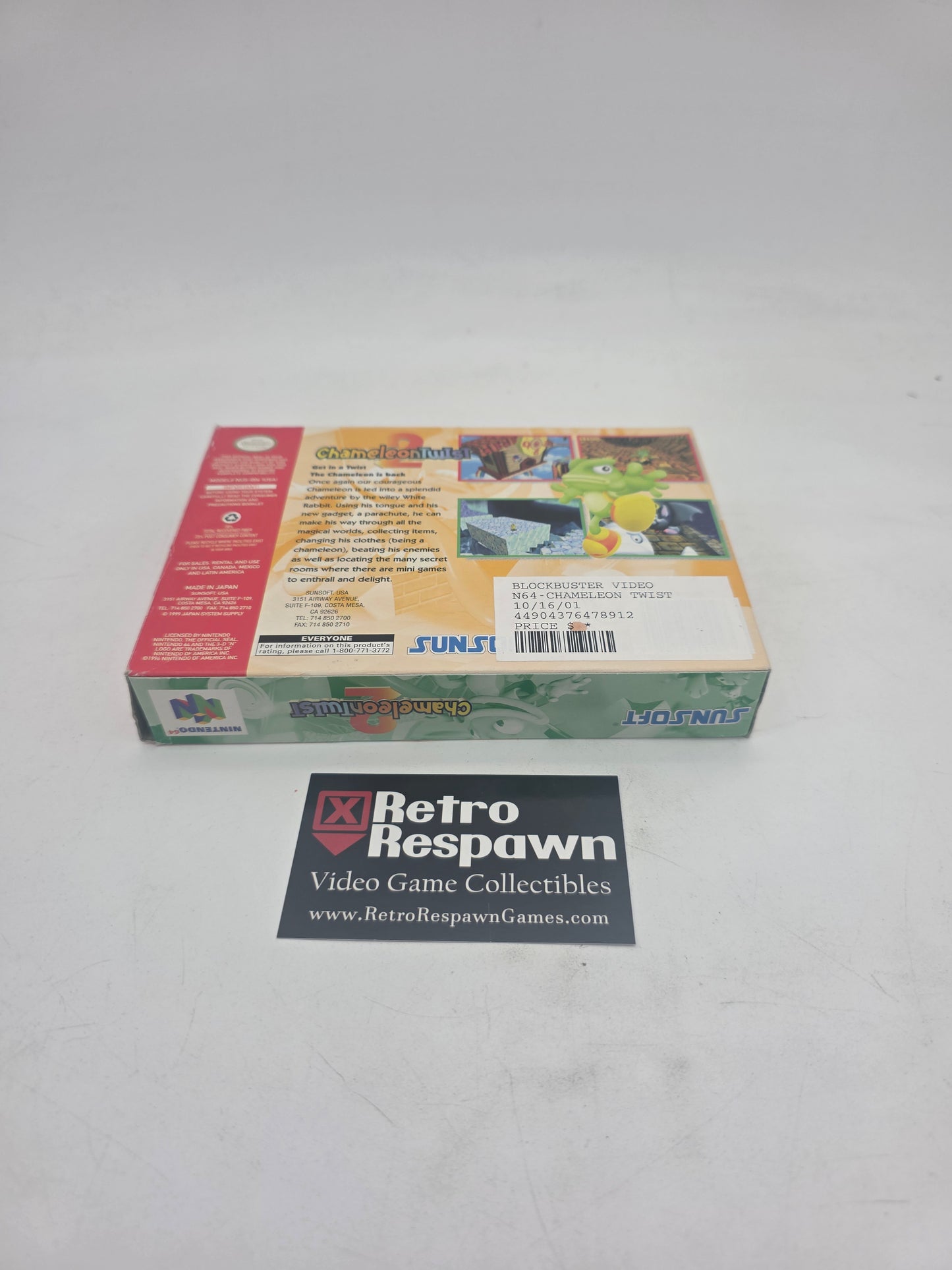 Chameleon Twist 2 - Nintendo 64 (Complete)