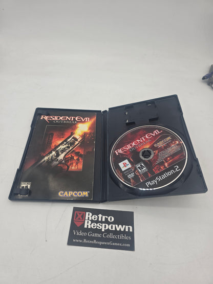 Resident Evil Outbreak - Playstation 2 (Complete)