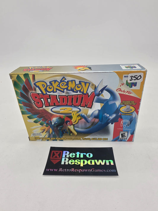 Pokemon Stadium 2 - Nintendo 64 (Complete)