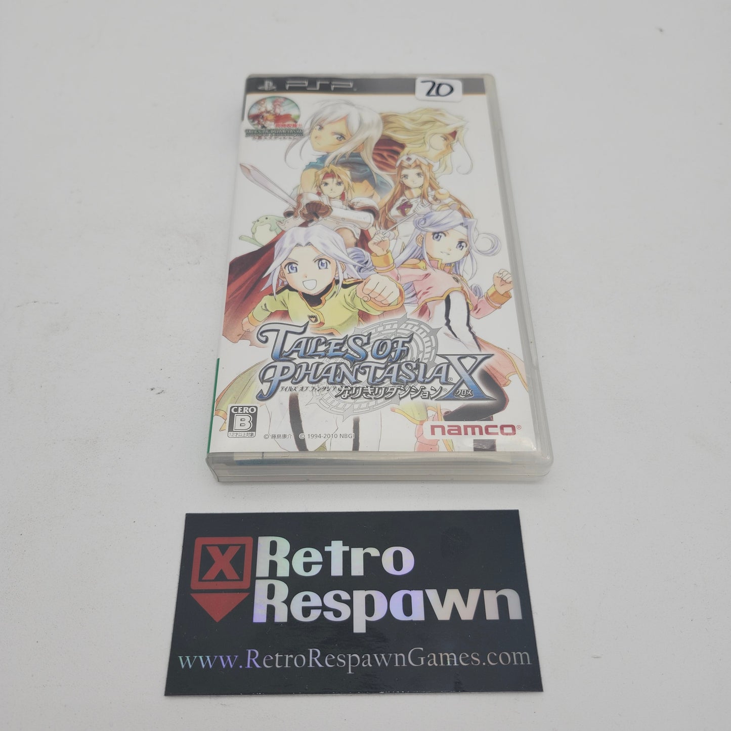 JP Tales of Phantasia X - JP PSP (Complete)