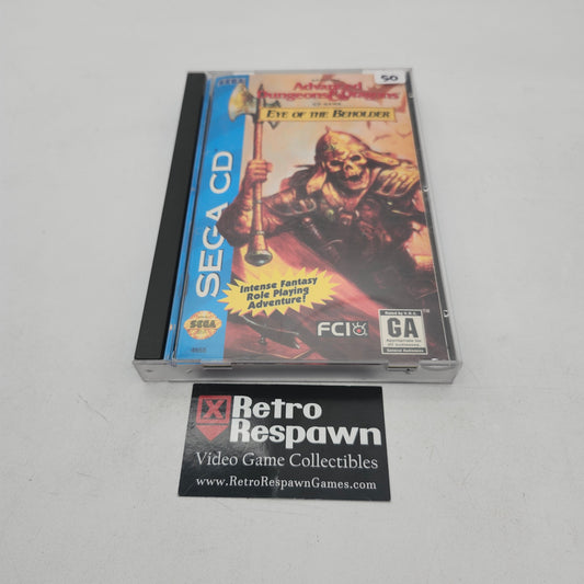 Advanced Dungeons & Dragons Eye of The Beholder - Sega CD (Complete)