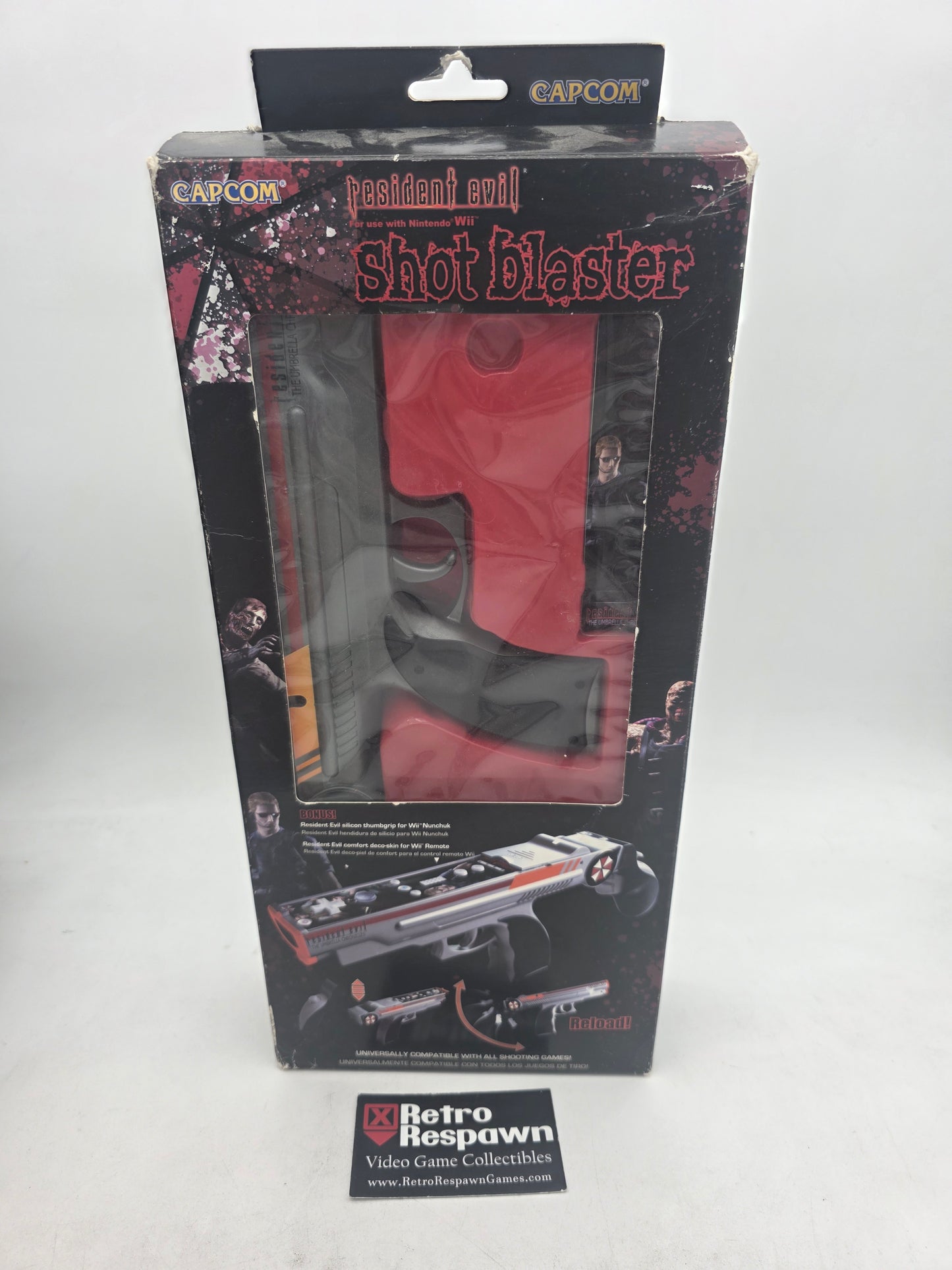 Resident Evil Shot Blaster - Nintendo Wii (Complete)