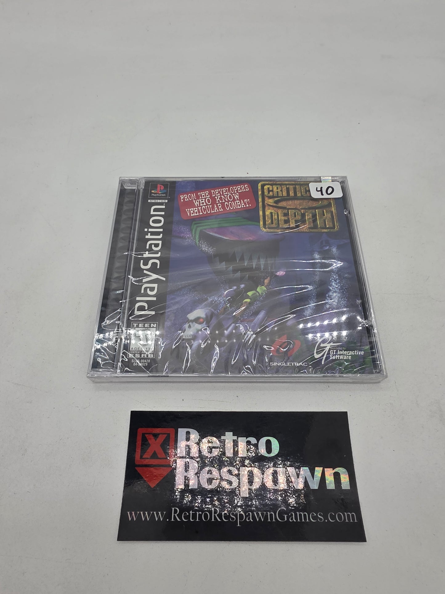 Critical Depth - Playstation (Sealed)