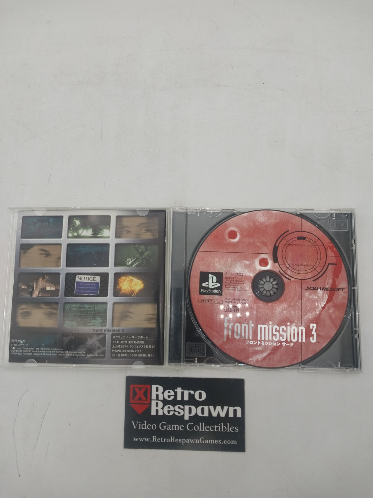 Front Mission 3 - JP Playstation (Complete)
