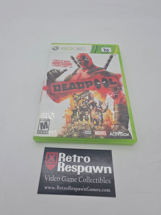 Deadpool - Xbox 360 (Missing Manual)