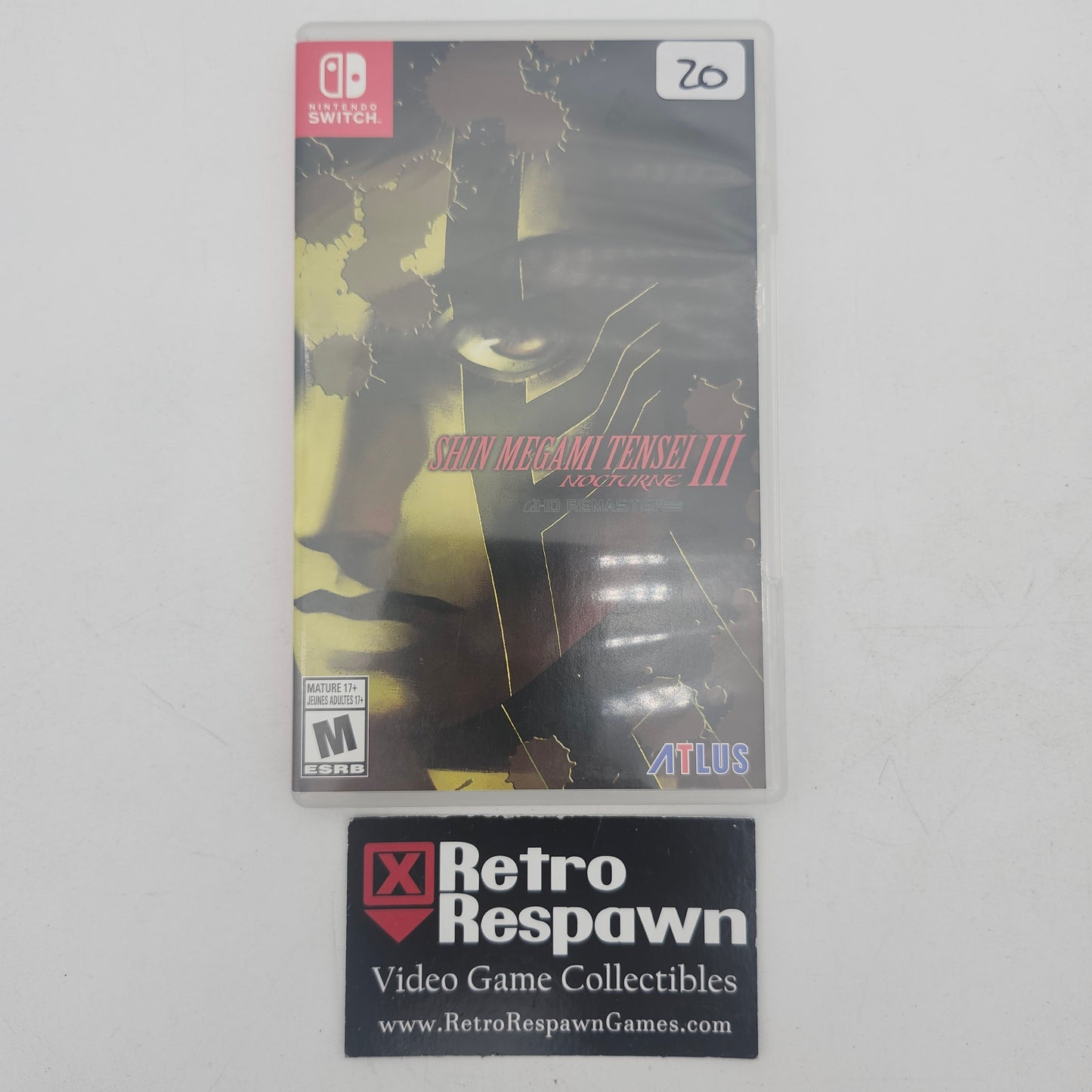 Shin Megami Tensei III: Nocturne HD Remaster - Nintendo Switch (Complete)