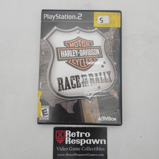 Harley Davidson Motorcycles Race to the Rally - Playstation 2 (Complete)