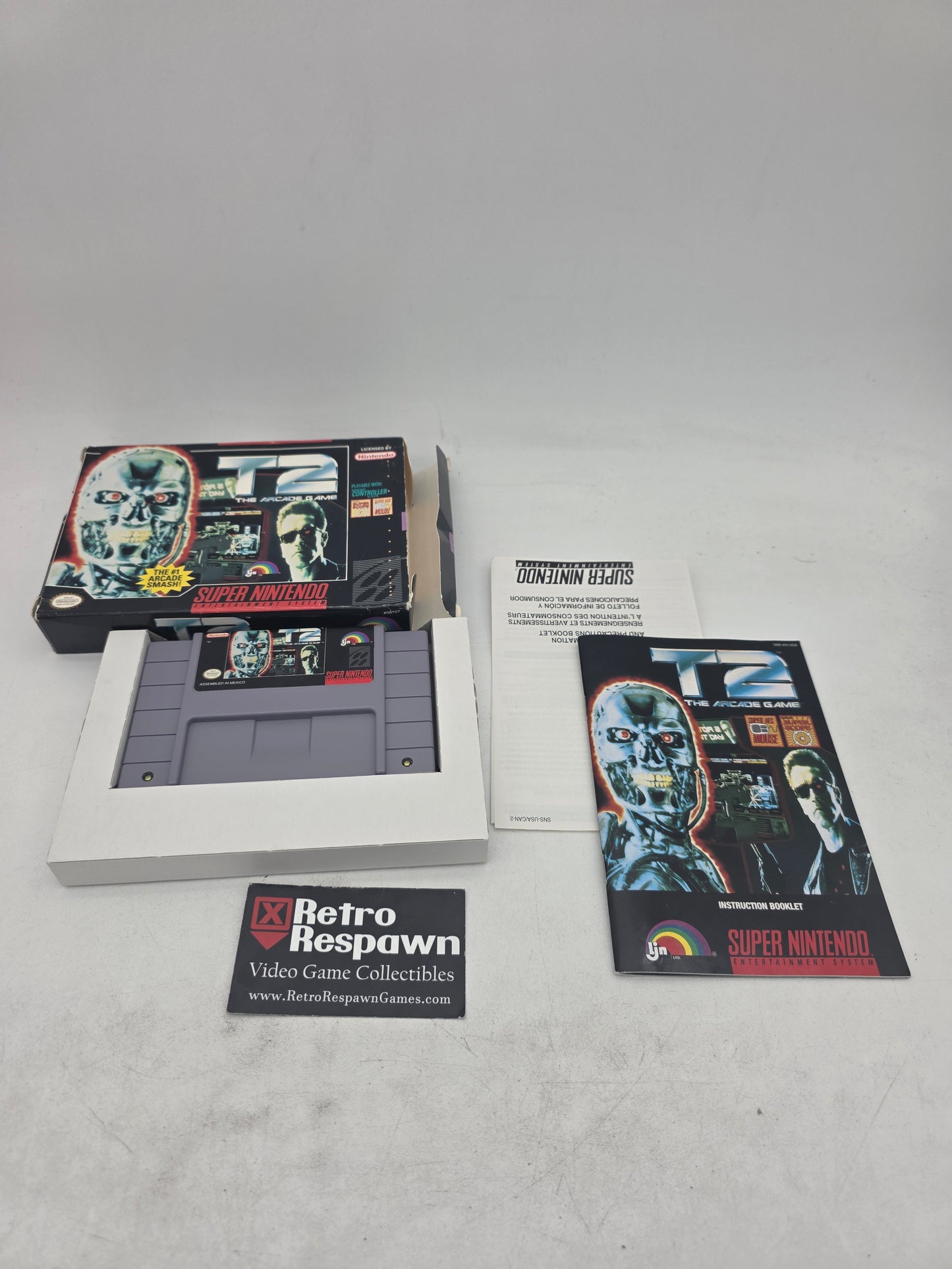 T2 The Arcade Game - Super Nintendo (Complete)