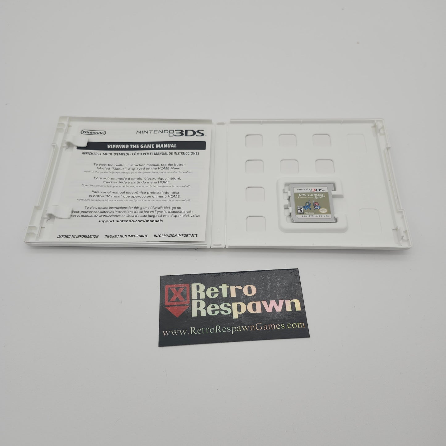 Fire Emblem Echoes: Shadows of Valentia - Nintendo 3DS (Complete)