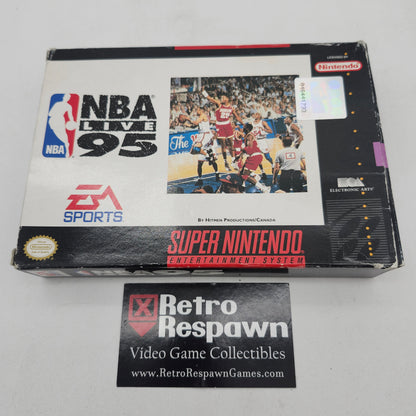 NBA Live 95 - Super Nintendo (Complete)