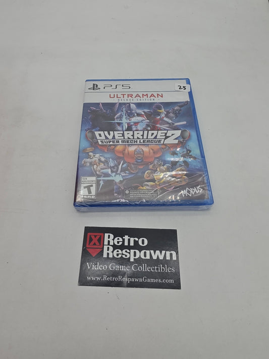 Override 2: Super Mech League [Ultraman Deluxe Edition] - Playstation 5 (SEALED)