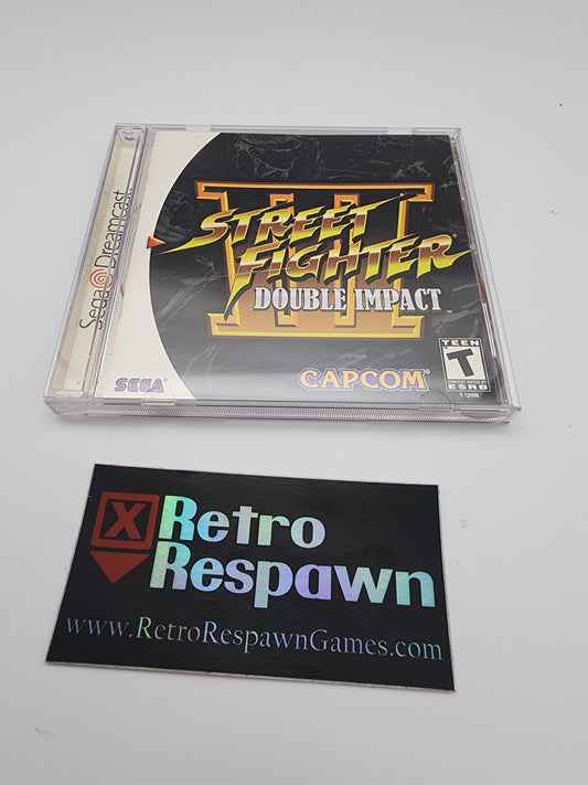 Street Fighter III Double Impact - Sega Dreamcast (Complete)