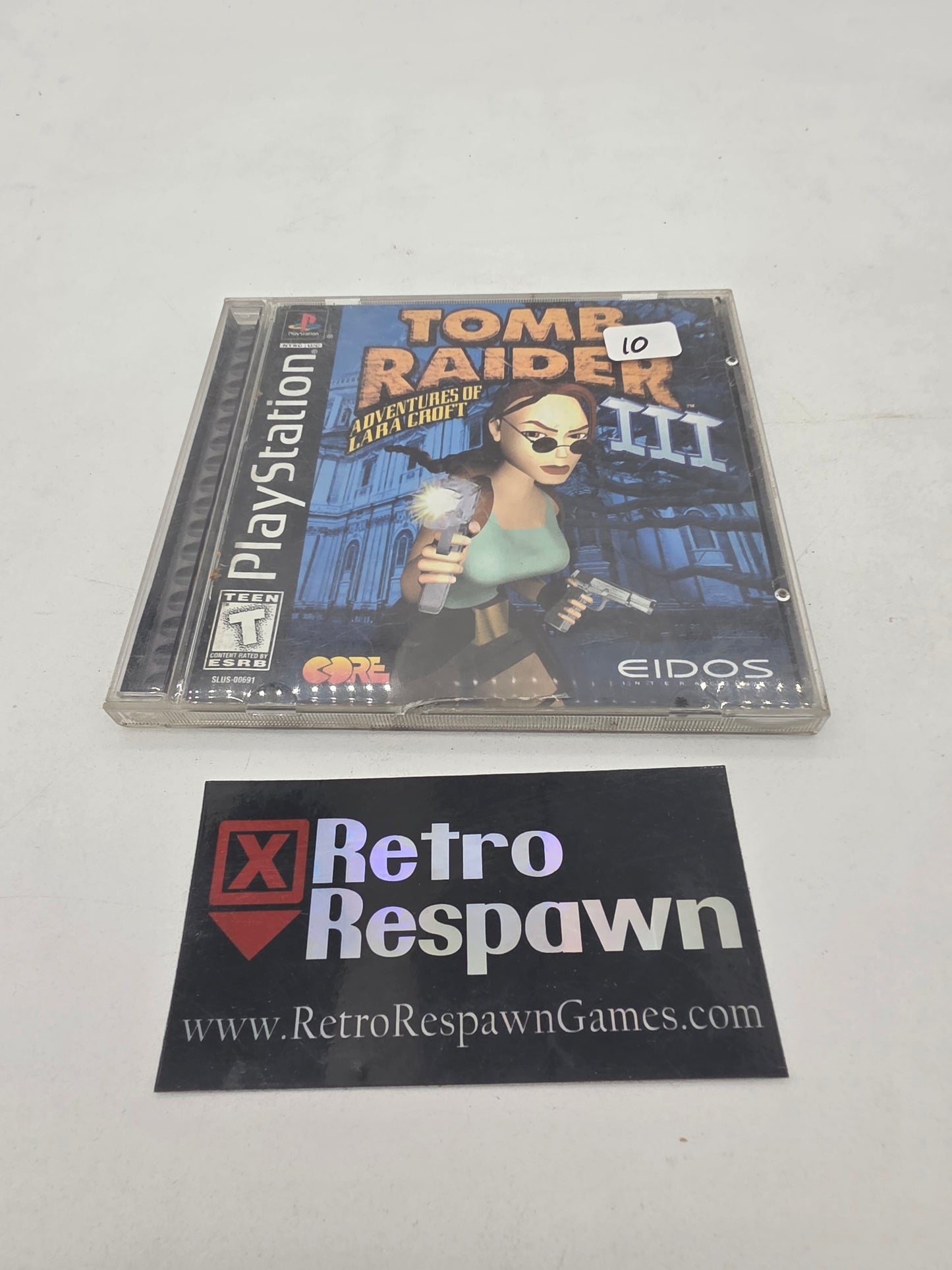 Tomb Raider III - Playstation (Complete)