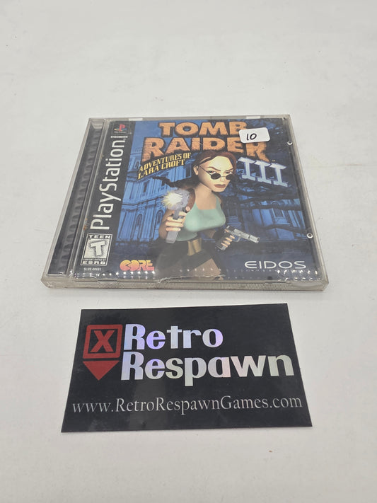 Tomb Raider III - Playstation (Complete)