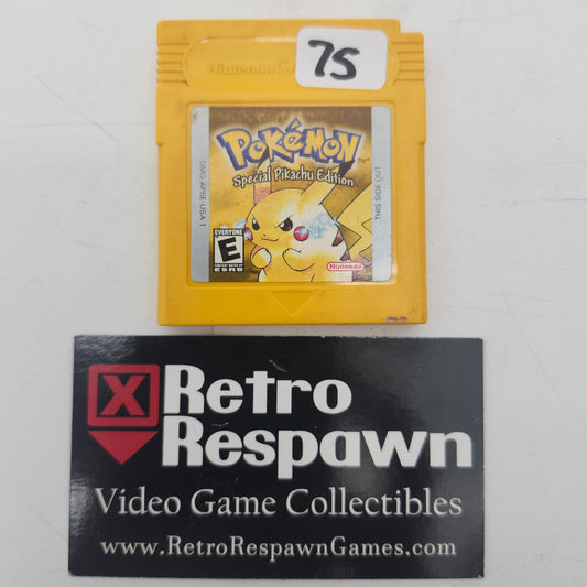 Pokemon Yellow - GameBoy (Game Only)