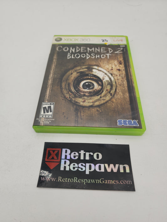 Condemned 2 Bloodshot - Xbox 360 (Complete)