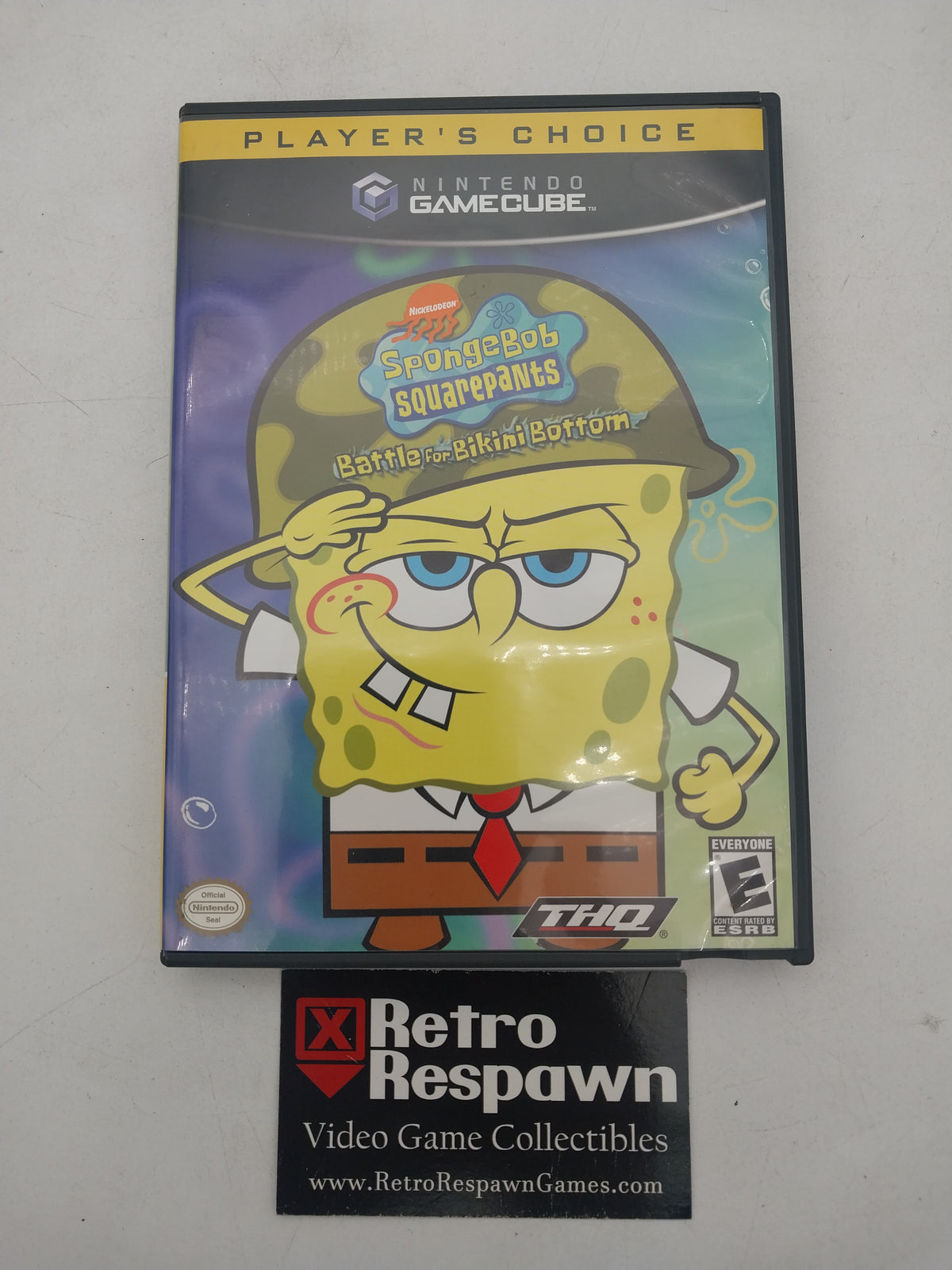 SpongeBob SquarePants Battle for Bikini Bottom [Player's Choice] - Gamecube (Complete)