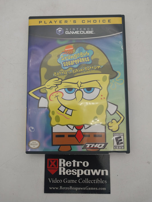 SpongeBob SquarePants Battle for Bikini Bottom [Player's Choice] - Gamecube (Complete)