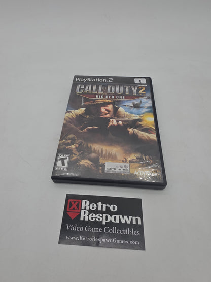 Call of Duty 2 Big Red One - Playstation 2 (Complete)